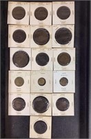 (16) 18th-19th C. English P.e.i. & Canadian Tokens