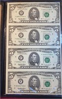 World Reserve Monetary Exchange $5 Bills