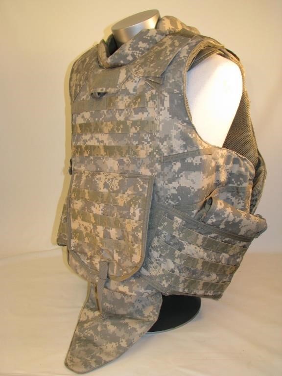 Military ACU Interceptor IOTV Bullet-Proof Vest Md