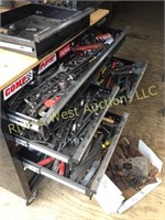 9 drawer Tool box W/ Tools