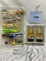 New Fishing Lures with Shot Glasses