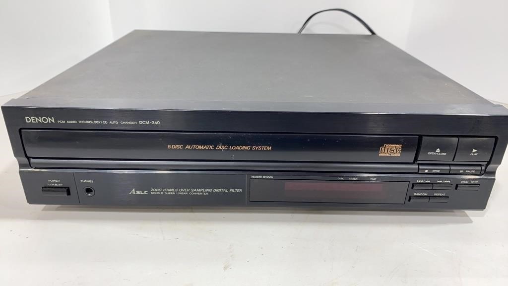 Denon DCM-340 5-Disc CD Player