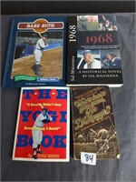 Lot of 4 Baseball Books