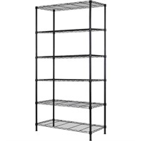 REGILLER 6-Wire Shelving Metal Storage Rack Adjust