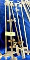 Lot Of 6 - 20" Music Instrument Fine Clamps