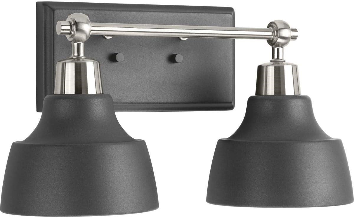 Progress Lighting Brushed Nickel Two-light vanity