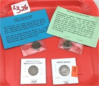 Assorted US coins