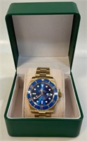 QUALITY FAUX SUBMARINER MEN'S WATCH W CASE