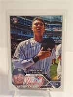 2021 Topps Update Rookie Debut Anthony Volpe RC