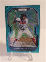 2021 Panini Prizm Teal Wave Prizm Ronald Acuna Jr.