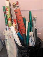 Christmas Wrapping Paper Lot (Main Room)