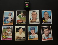 1965 Yopps Baseball Card Lot w/Willie Davis
