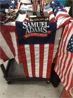 Sam ADAMS patriotic banner