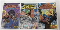 DC Legends Comics 1986 No.1, No.3, No.4