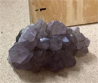 4" Purple crystals