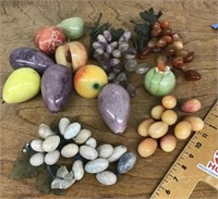 Large lot of stone fruit