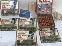 4 MINI TRACTOR TRAILER IN ORIGINAL PACKAGES, USAF