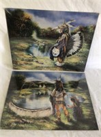 2 NEW Native American Prints Signed