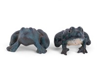Antique and Vintage Cast Iron Bullfrogs