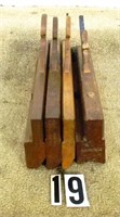 4 – Various, Pennsylvania wooden molding planes: