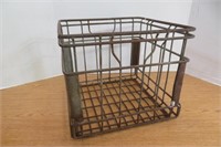 Vintage Bordens Metal Dairy Crate