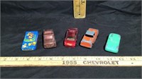 Vintage metal toy cars