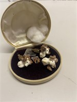 Ivory cufflinks