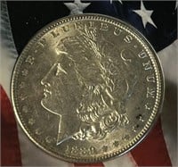 1889-P Morgan Silver Dollar MS64 Collectible COIN