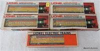 5 Lionel MPC Chessie Steam Special Pass. Cars, OB