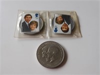 Lot of Princess Diana & Charles Coin & Stamps