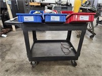 ROLLING CART, ULINE, 36"X25", DOES NOT INCLUDE