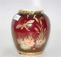 Carltonware rouge royale vase