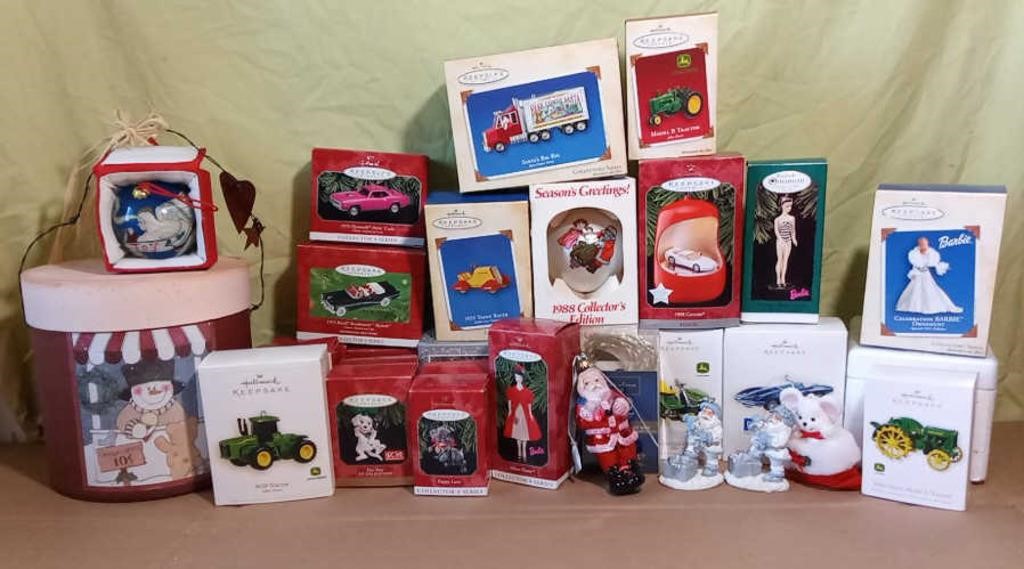 John Deere Hallmark & More Keepsake Ornaments