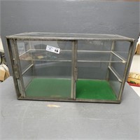 Early Glass Counter Top Display Cabinet - As Is