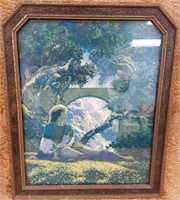 MAXFIELD PARRISH "THE PRINCE" FRAMED PRINT