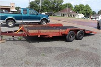 Heavy Duty Car Trailer Built by Elk Creek Engineer