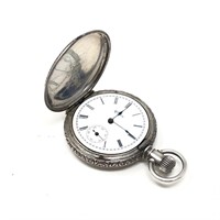 C.W.C. Co Sterling Elgin Pocket Watch