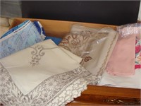 Drawer Contents - Table cloths, etc