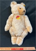 DESIRABLE JOINTED STEIFF GROWLING BEAR W TAGS