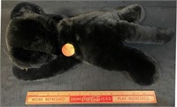 QUALITY STEIFF BLACK CAT WITH EAR TAG & TAG