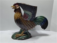 Ceramic Rooster Vase