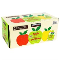 24-Pk Kirkland Signature Unsweetened Organic Apple