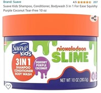 MSRP $8 Suave 3in1 Kids Bath Slime