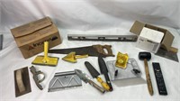 Tiles tools and nails lot