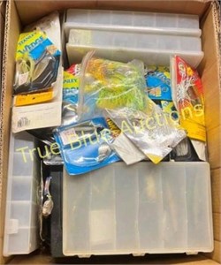 Plastic Tackle Boxes, Lures & Baits