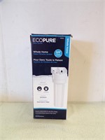 NEW ECOPURE WHOLE HOME WATER FILTRATION SYSTEM