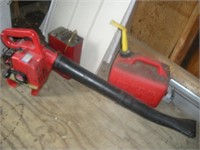 Troybilt Blower, Condition Unknown w/gas can