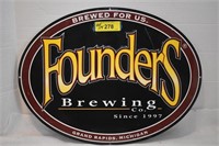 Founders Brewing Co. Metal Sign