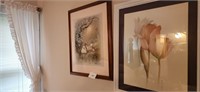 Framed signed prints