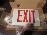 Parts for an Exit sign